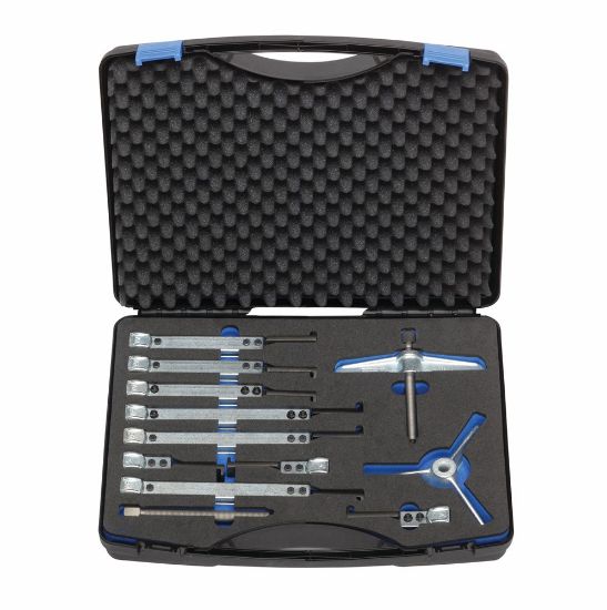 Afbeeldingen van GEDORE Trekkerset met 9 haken 1.07/K-2 200X150/220/300MM