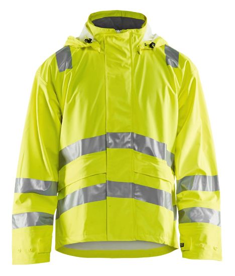Afbeeldingen van BLÅKLÄDER Regenjas vlamvertragend 4303 High Vis geel L