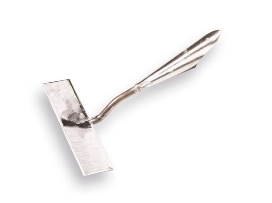 Afbeeldingen van Schoffel gesmede rechthoek Venlo's blank 20CM