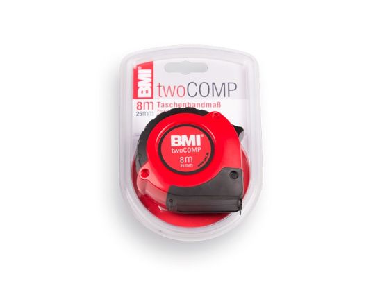 Afbeeldingen van BMI Rolbandmaat Two Comp 8M