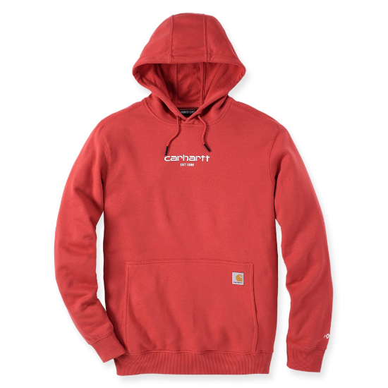 Afbeeldingen van CARHARTT Sweatshirt met grafische print 105569 red barn M