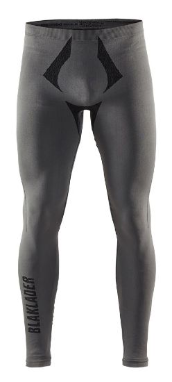 Afbeeldingen van BLÅKLÄDER Lange onderbroek bamboo charcoal DRY 1839 medium grijs S/M