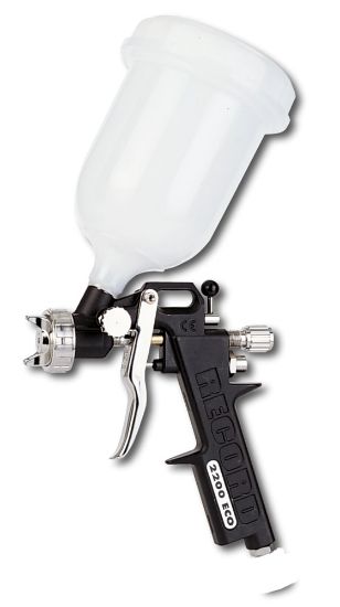 Afbeeldingen van Schilderpistool met bovenbeker 600CC luchtverbruik 150-250L/min