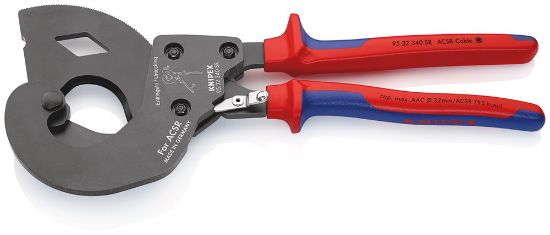 Afbeeldingen van KNIPEX Kabelschaar elektro ACSR 9532340SR 32MM