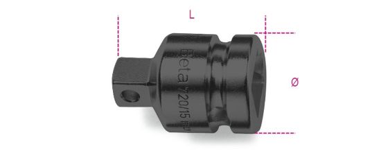 Afbeeldingen van BETA Verloopdop van 2.½" naar 1.½" 733/15