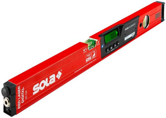 Afbeeldingen van SOLA Laserwaterpas met hellingmeter elektronisch bluetooth RED laser digital 60CM