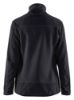 Afbeeldingen van BLÅKLÄDER Gebreid vest met softshell dames 5943 donkergrijs/zwart L