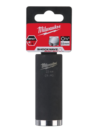 Afbeeldingen van HEX SOCKET SHW 1/2 DEEP 22MM-1PC