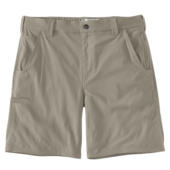 Afbeeldingen van CARHARTT Werkbroek kort ripstop 104198 greige W30