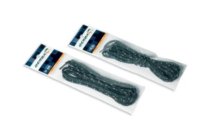 Afbeeldingen van Schoenveters kevlar zwart/grijs 120CM