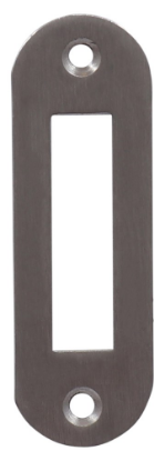 Afbeeldingen van OXLOC Sluitplaat RVS rond kastslot 1256