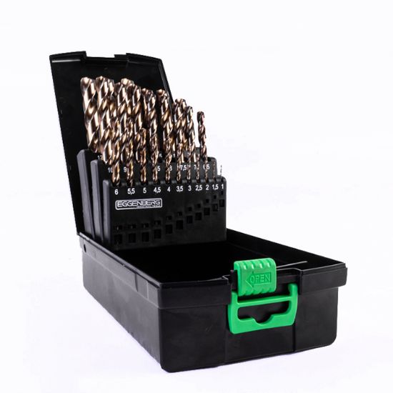 Afbeeldingen van EGGENBERG Metaalborenset DIN338 HSS-Co5% M35 1-13MM 25x