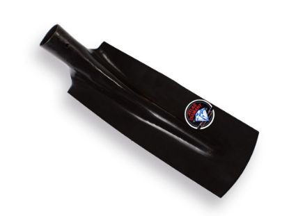 Afbeeldingen van ATLAS Kabelschop zwart 14CM ½ opgebogen onderkant recht