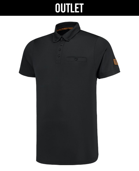 Afbeeldingen van TRICORP Poloshirt Premium Button Down 204001 zwart L