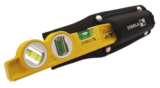 Afbeeldingen van STABILA Waterpas 81 SV REM W45 Torpedo V-groef 1V1H1x45°libel magnetisch 25CM