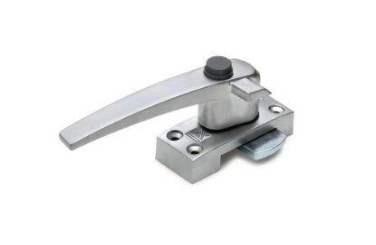 Afbeeldingen van Raamboompje drukknop zamac F1 ALU links