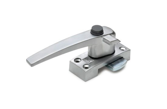 Afbeeldingen van Raamboompje drukknop zamac F1 ALU links