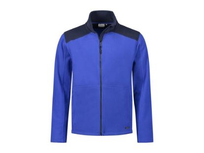 Afbeeldingen van SANTINO Fleecejack Trento royal/navy 2XL