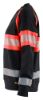 Afbeeldingen van BLÅKLÄDER Sweater dames 3409 zwart/High Vis rood S