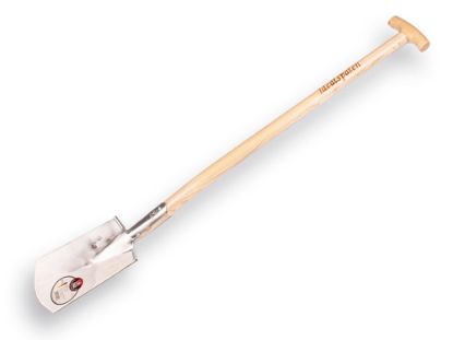 Afbeeldingen van IDEAL
IDEAL
 Spade type 1006 nr.1 met opstap met T-steel gepolijst blad