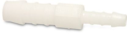 Afbeeldingen van Verbindingspijp nylon wit 12X10MM slangtule 16bar