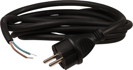 Afbeeldingen van KELFORT Aansluitsnoer neopreen H07RN-F Z 2X1,0MM 3M