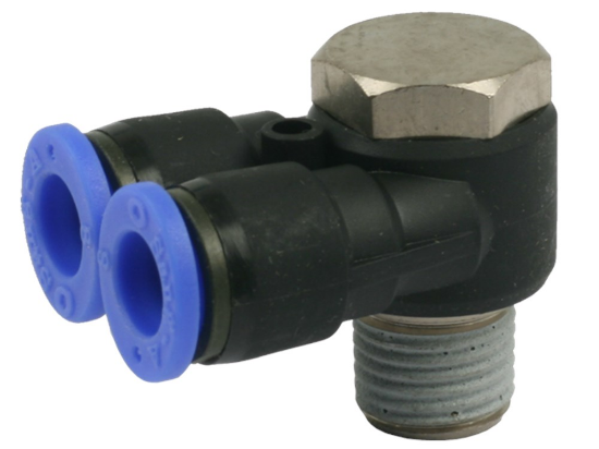 Afbeeldingen van Dubbele banjo PIF 8MM R¼"