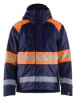 Afbeeldingen van BLÅKLÄDER Winterjas 4480 marineblauw/High Vis oranje L