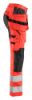 Afbeeldingen van BLÅKLÄDER Werkbroek dames met stretch 7163 High Vis rood/zwart C40