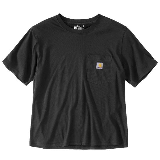 Afbeeldingen van CARHARTT T-shirt ronde hals dames 106122 zwart S