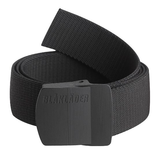 Afbeeldingen van BLÅKLÄDER Riem vlamvertragend met stretch 4039 zwart onesize