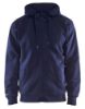 Afbeeldingen van BLÅKLÄDER Hoodie met rits 3366 marineblauw M