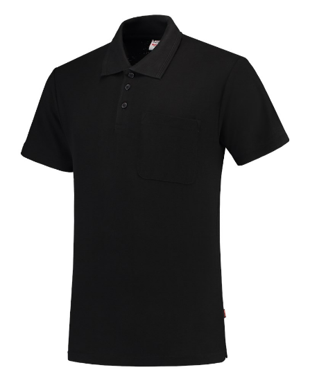 Afbeeldingen van TRICORP Poloshirt met borstzak 201011 zwart S