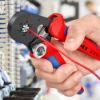 Afbeeldingen van KNIPEX Aderhulstang zelfinstellend 975314