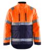 Afbeeldingen van BLÅKLÄDER Winterjas 4827 High Vis oranje/marineblauw S
