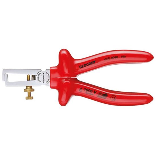 Afbeeldingen van GEDORE Draadstriptang met doop-isolatie VDE 160MM