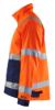 Afbeeldingen van BLÅKLÄDER Jack 4064 High Vis oranje/marineblauw S