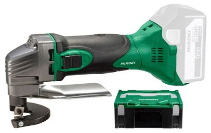 Afbeeldingen van HIKOKI Accu plaatschaar CE18DSLW4SZ 14,4/18V 1,6MM MV EXCLUSIVE in HSC II