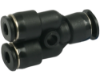 Afbeeldingen van Y-verloop compact 4MM - 2X3MM