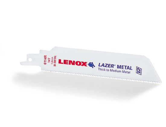 Afbeeldingen van LENOX Reciprozaagblad lazer PB 229X25X0,9MM 14 TPI 5x