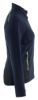 Afbeeldingen van BLÅKLÄDER Microfleecevest dames 4766 donker marineblauw/High Vis geel S