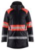 Afbeeldingen van BLÅKLÄDER Winterparka 4485 zwart/High Vis rood M