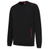 Afbeeldingen van TRICORP Sweater Accent 302703 zwart/rood M
