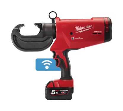 Afbeeldingen van MILWAUKEE Accu hydraulische kabelkrimptang M18HCCT109/42-522C FORCE LOGIC