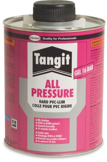 Afbeeldingen van TANGIT PVC-lijm All Pressure 125g KIWA