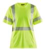 Afbeeldingen van BLÅKLÄDER T-shirt UV dames 3336 High Vis geel L