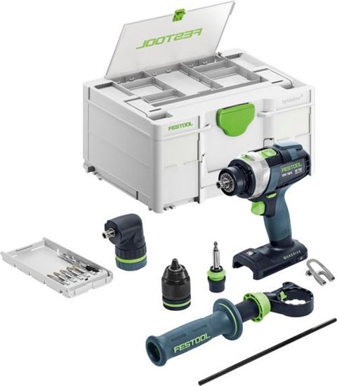 Afbeeldingen van FESTOOL Accu klopboormachine TPC 18/4 I-Basic-Set 18V BODY inclusief Acccessoires