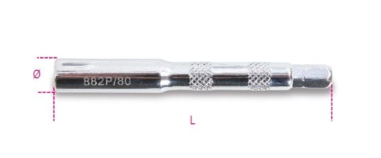 Afbeeldingen van BETA Magnetische bithouder 10MM 80MM 882P/80