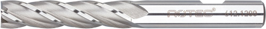 Afbeeldingen van ROTEC Vingerfrees HSS-E DIN844 lang ongecoat 16MM