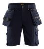 Afbeeldingen van BLÅKLÄDER Short met 4-weg stretch X1900 1988 donker marineblauw/zwart C58